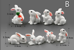 Mini Resin Animal Figurines – DIY Micro-Landscape Decor