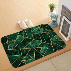Stitching Pattern Non-Slip Floor Mat for Entryway