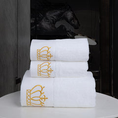 Hotel Bedding and Towels with Custom Logo Option