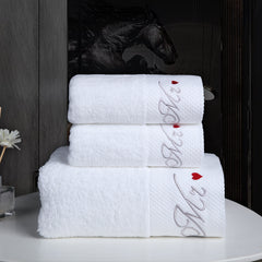 Hotel Bedding and Towels with Custom Logo Option