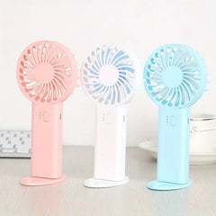 1PC Portable USB Neck Fan - Handheld & Desktop Use