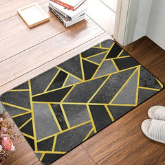 Stitching Pattern Non-Slip Floor Mat for Entryway