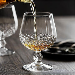 Imported Crystal Brandy and Wine Glass Set from France