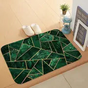 Stitching Pattern Non-Slip Floor Mat for Entryway