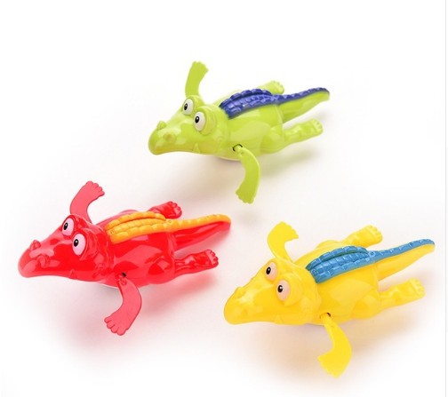 Wind-Up Crocodile Bath Toy for Kids (Summer Fun)