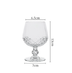 Imported Crystal Brandy and Wine Glass Set from France