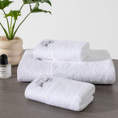 Hotel Bedding and Towels with Custom Logo Option