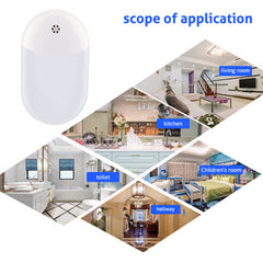 LED Wall Light with Plug-in and Light Control Night Light